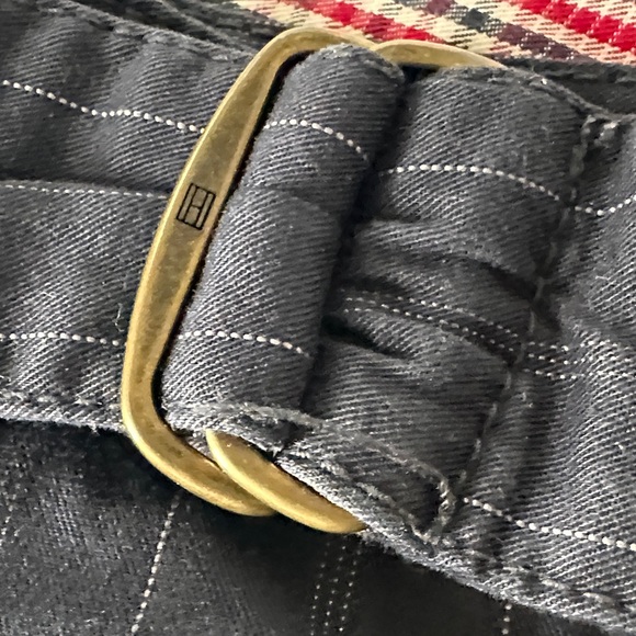 Vintage 2004 Tommy Hilfiger Women’s Dark Navy Pinstripe Dress Pants - Picture 10 of 16